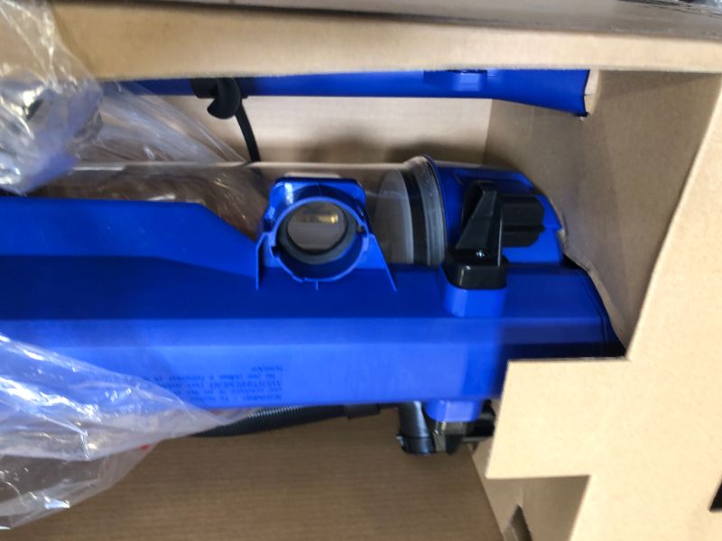 Photo 2 of eureka NEU182A PowerSpeed Bagless Upright Vacuum Cleaner, Lite, Blue
