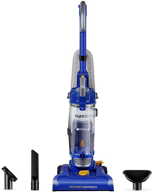 Photo 1 of eureka NEU182A PowerSpeed Bagless Upright Vacuum Cleaner, Lite, Blue
