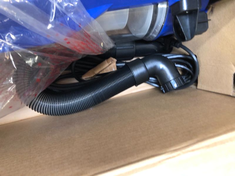 Photo 3 of eureka NEU182A PowerSpeed Bagless Upright Vacuum Cleaner, Lite, Blue
