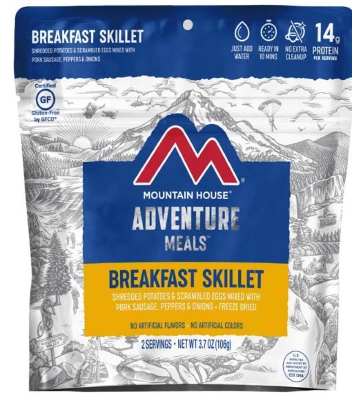 Photo 1 of 2x Mountain House Breakfast Skillet Freeze Dried Meal 2 Servings
Best Before: Jun 2050
