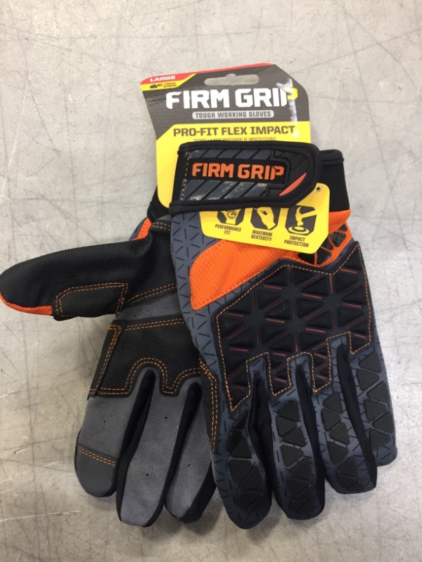 Photo 2 of Large PRO-Fit Flex Impact Gloves
