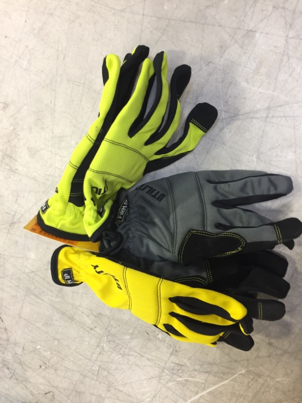 Photo 2 of High Vis Large Utility High Performance Glove (3-Pack)
