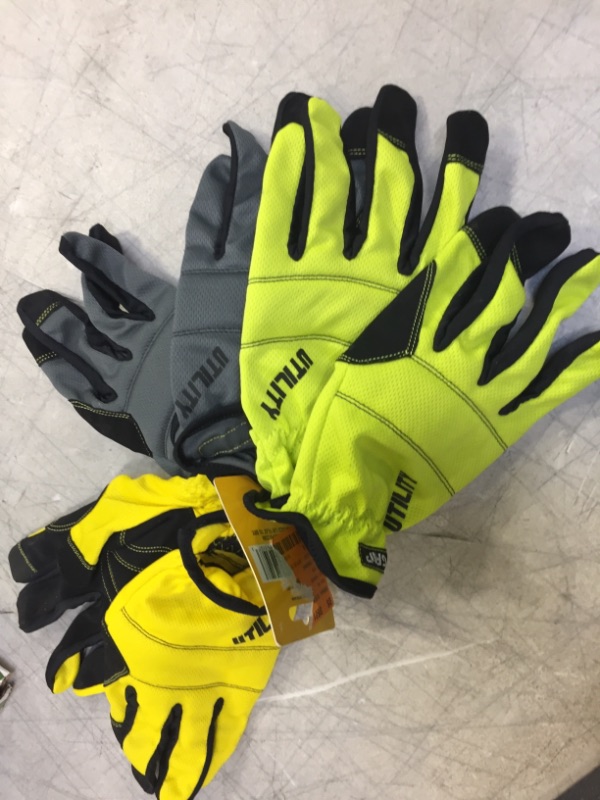 Photo 2 of High Vis Large Utility High Performance Glove (3-Pack)
