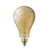 Photo 1 of 40-Watt Equivalent A50 Dimmable Vintage Glass Edison LED Large Light Bulb Amber Warm White (2000K)
