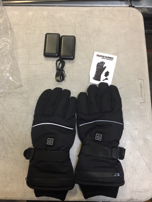 Photo 1 of   Weston Premium Waterproof/Snowproof Heated Gloves, Medium
