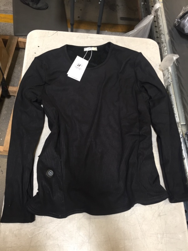 Photo 1 of Generic Black Heated Long Sleeve Sweatshirt, 