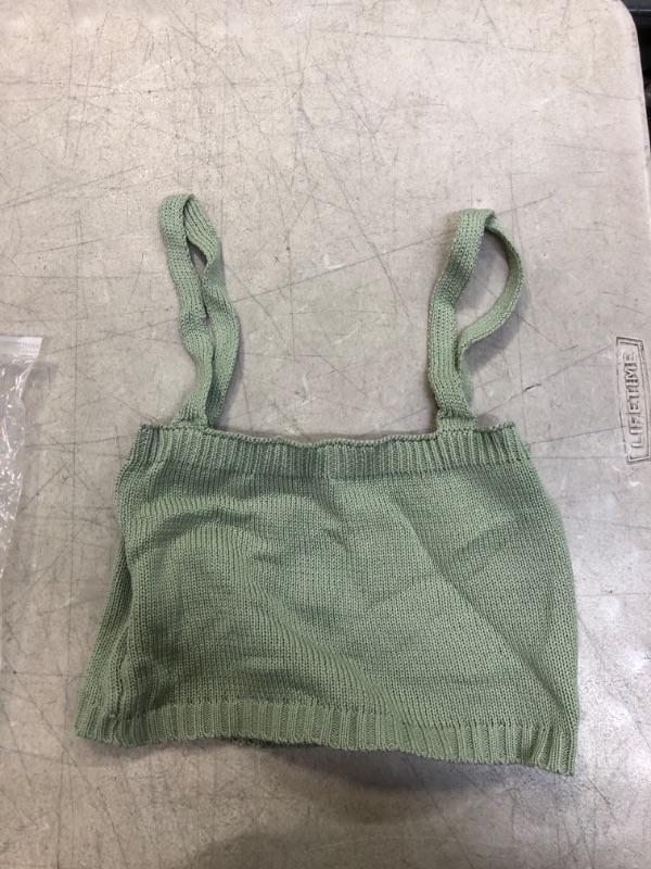 Photo 1 of Generic Green Crop Top, Small