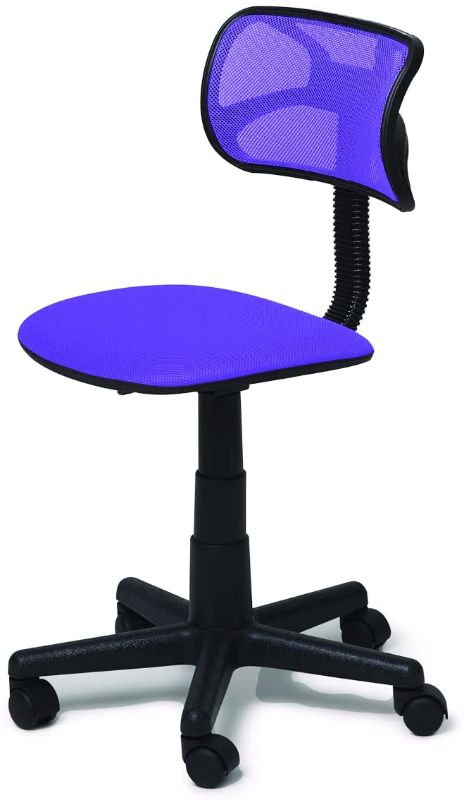 Photo 1 of Urban Shop Swivel Mesh Desk Chair, Purple
