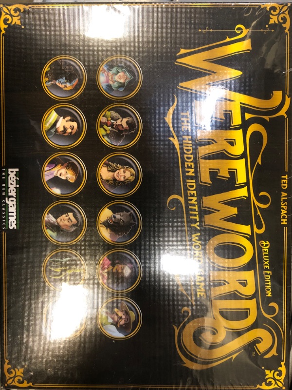 Photo 2 of Bezier Games  Werewords Deluxe Edition, Fantastic family-friendly word game - Ages 8+ By Visit the Bzier Games Store