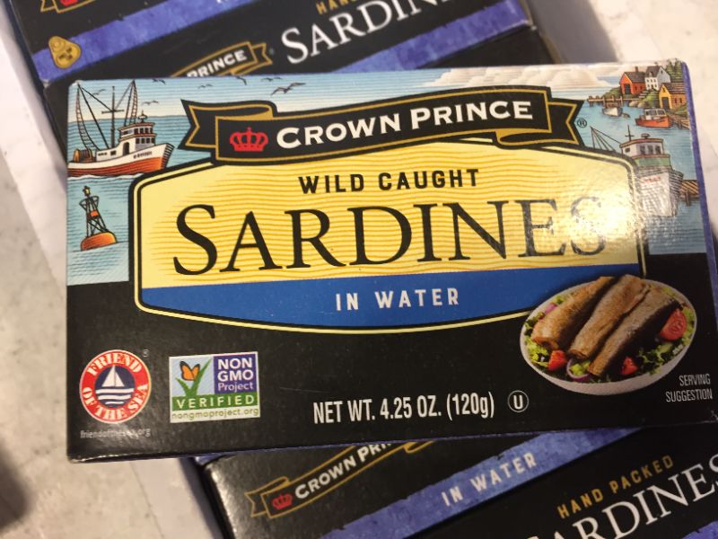 Photo 1 of 12 PACK SARDINES CROWN PRINCE