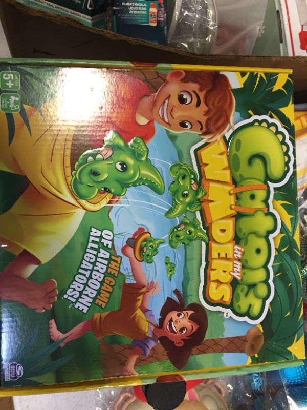 Photo 1 of GATORS IN MY WADERS, PHYSICAL ACTIVITY GAME, FOR FAMILIES AND KIDS AGES 5 AND UP
