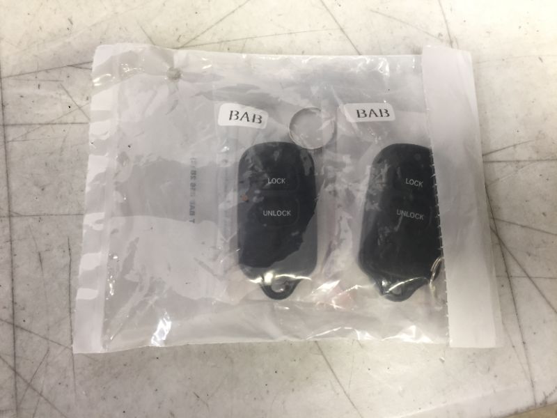 Photo 1 of Keyless Fob Entry -- Fits BAB237131-056 Toyota, Set of 2