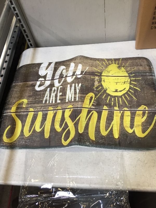 Photo 1 of YOU ARE MY SUNSHINE BATH MAT 24X16 INCHES