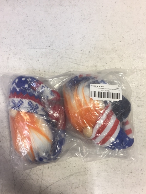 Photo 1 of 4th of July Independence Day Decorations Patriotic Gnomes Ornaments,Scandinavian Bearded Gnomes Veterans Day Gift Elf Home Kitchen Tiered Tray Wall Decor Set of 2
