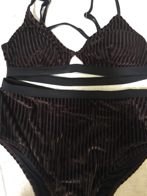 Photo 4 of Dark Brown Smocked Bikini Size: Medium