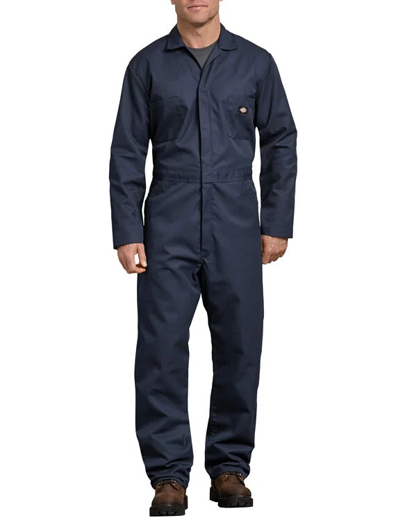 Photo 1 of Dickies 48611DN L-TALL Large Tall Dark Navy Basic Coverall size L T