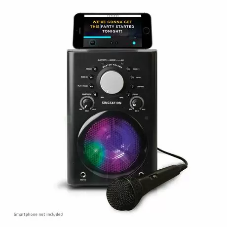 Photo 1 of Singsation Classic Portable Bluetooth Karaoke Machine/Speaker With Wired Microphone 

