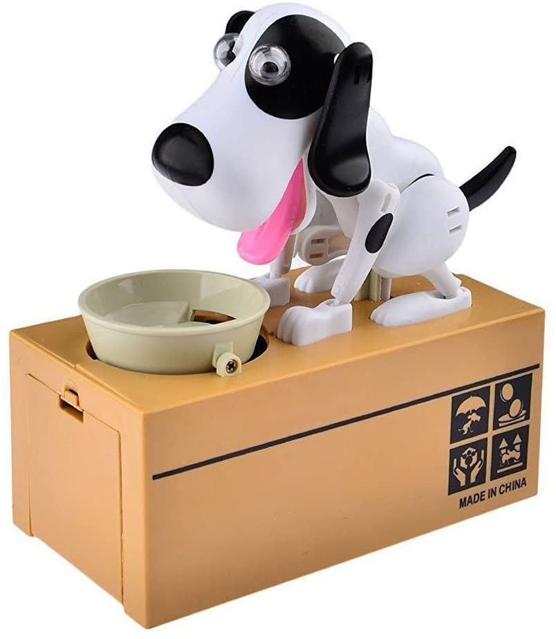 Photo 1 of LOBZON Automated Puppy Stealing Coin Bank, Money Box
