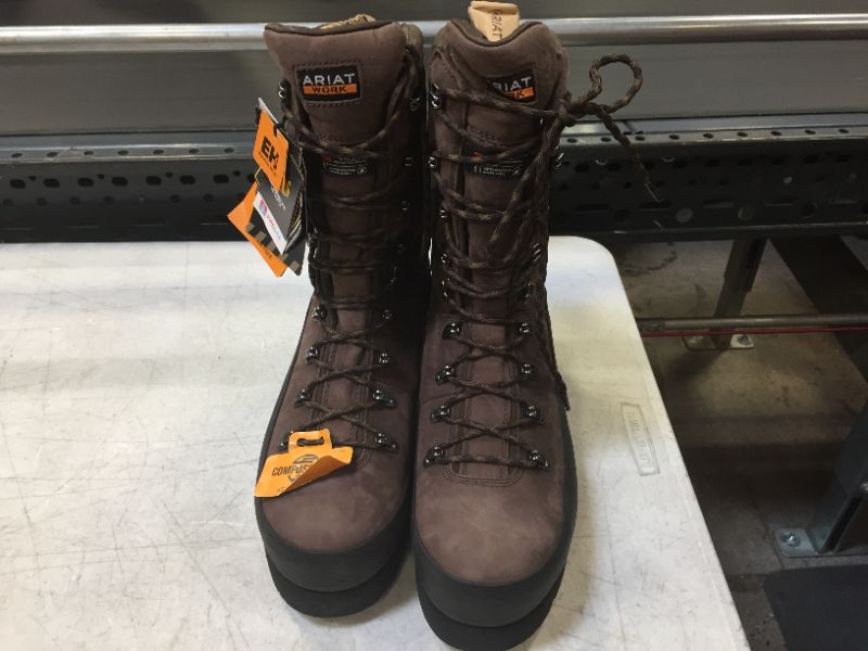 Photo 2 of Ariat Men's Linesman Ridge WP Safety Boots - Bitter Brow size US 12EE