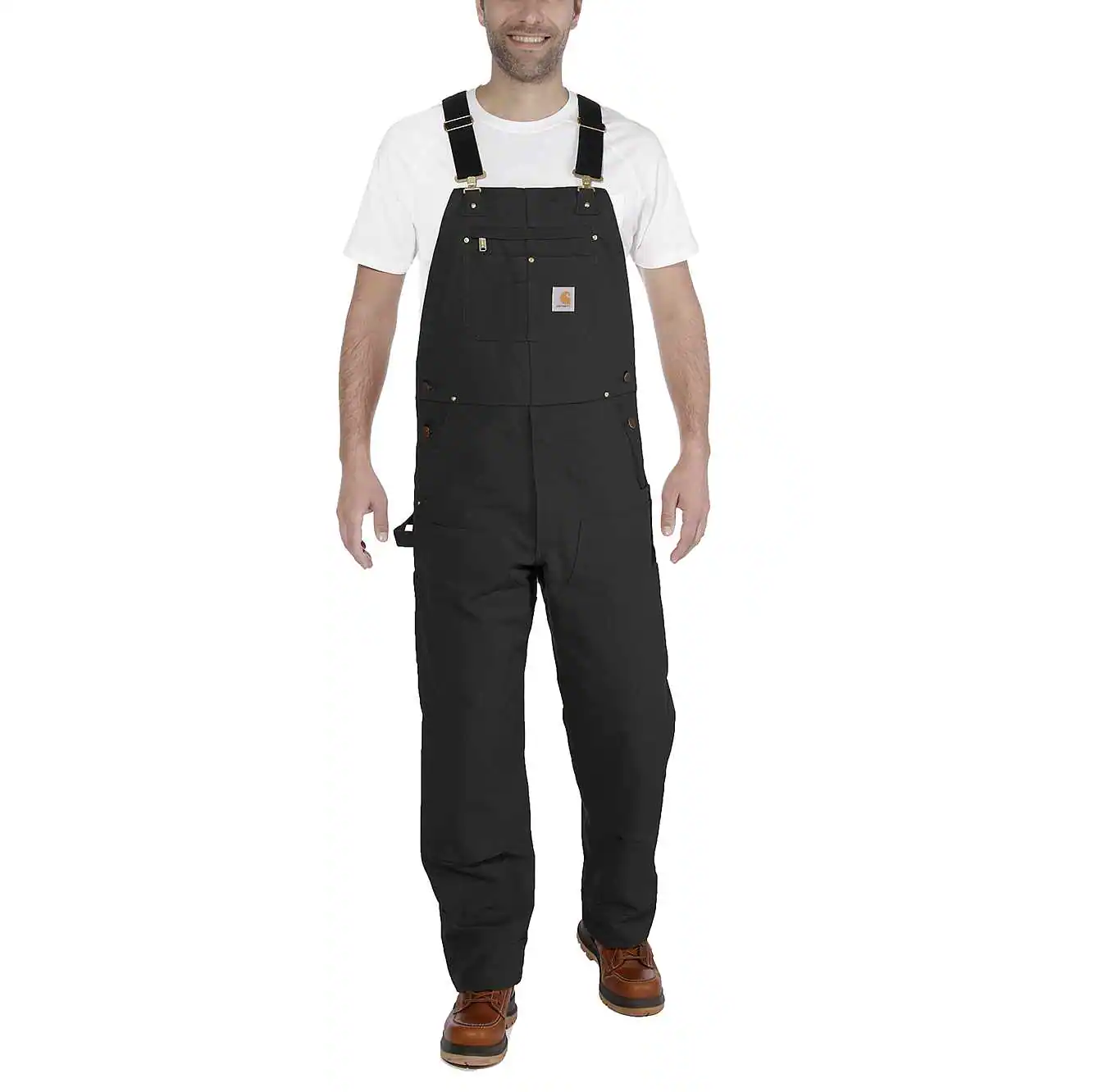 Photo 1 of Carhartt overalls black size tall small 