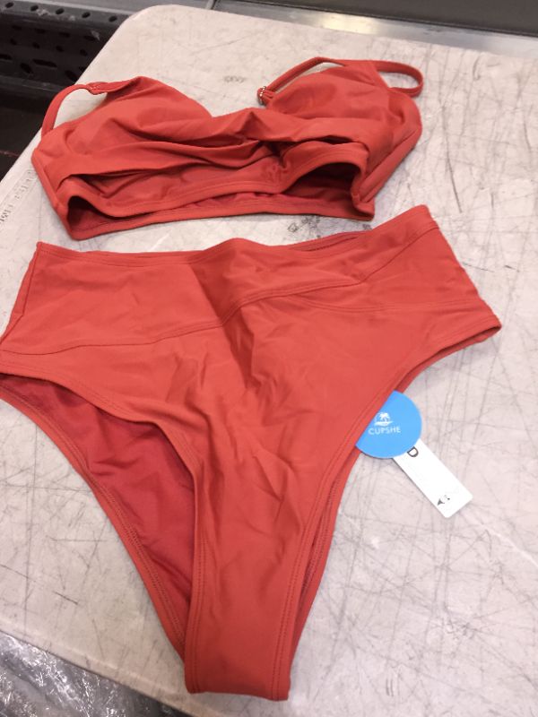 Photo 1 of Marsala Twist High Waisted Bikini Size - MEDIUM