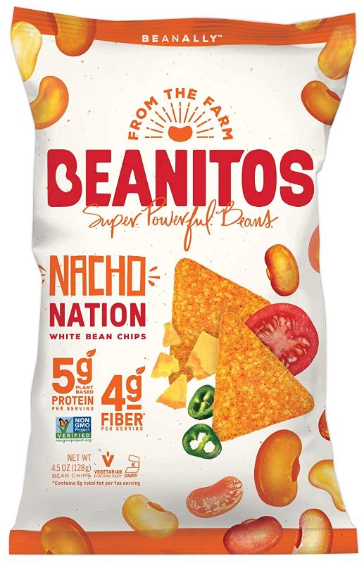 Photo 1 of Beanitos White Bean Chips, Nacho Nation, 4.5 Ounce (Pack of 6)
bb - july - 11 - 22 