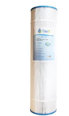 Photo 1 of 26 in. x 7 in. 105 sq. ft. Pool and Spa Filter Cartridge for Pentair Clean and Clear Plus 420 178584, PCC105 (4-Pack)
