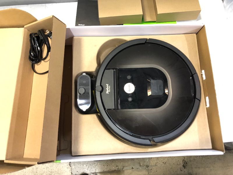 Photo 1 of iRobot Roomba 981 Robot Vacuum-Wi-Fi Connected Mapping, Works with Alexa, Ideal for Pet Hair, Carpets, Hard Floors, Power Boost Technology, Black
Missing Replacement Parts