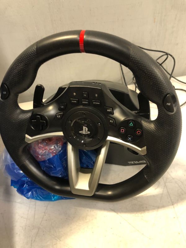 Photo 1 of HORI Racing Wheel Apex for PlayStation 4/3 and PC