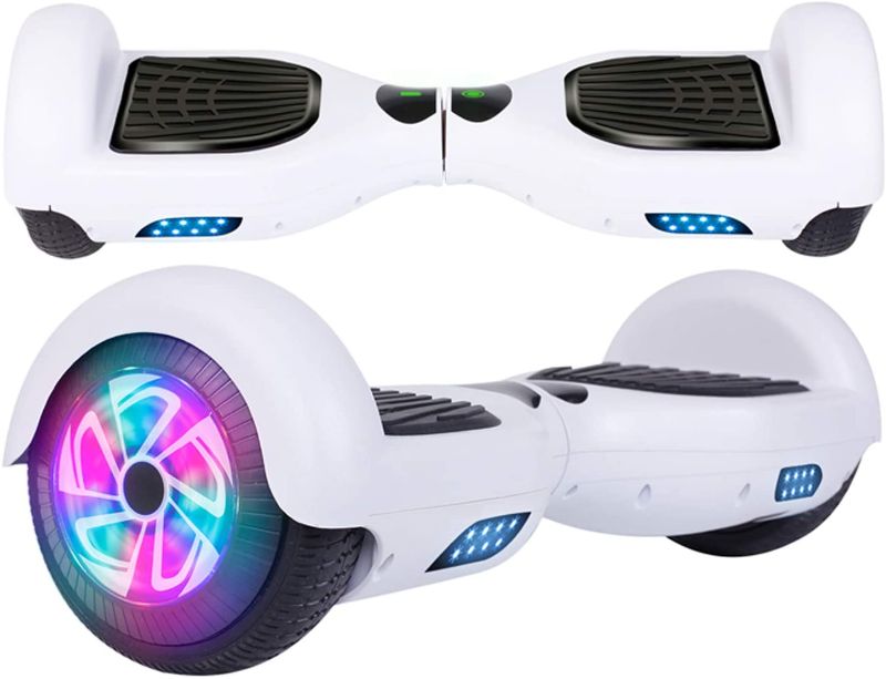 Photo 1 of FLYING-ANT Hoverboard, 6.5 Inch Self Balancing Hoverboards with LED Lights, Hover Board for Kids Teenagers-No Bluetooth
