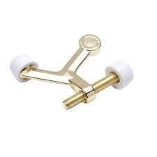 Photo 1 of Bright Brass Light Duty Hinge Pin Door Stop 15 pack 
