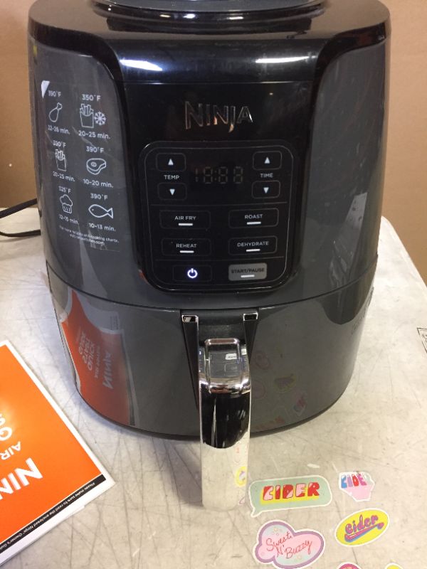 Photo 2 of Ninja 4 qt. Digital Air Fryer - Black
