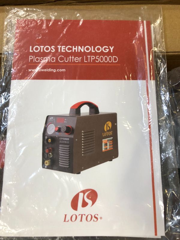 Photo 3 of Lotos LTP5000D 50Amp Non-Touch Pilot Arc Plasma Cutter