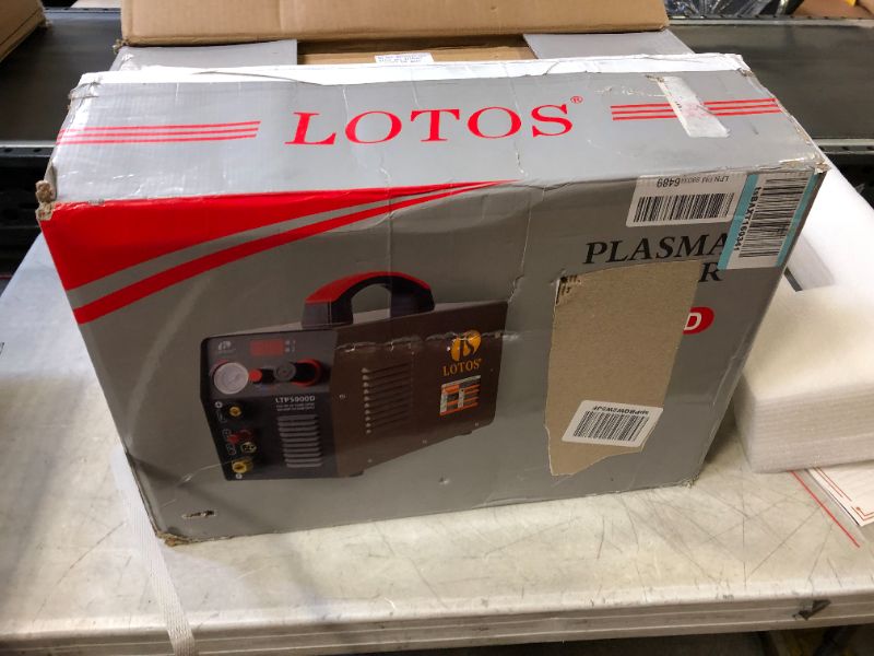 Photo 2 of Lotos LTP5000D 50Amp Non-Touch Pilot Arc Plasma Cutter