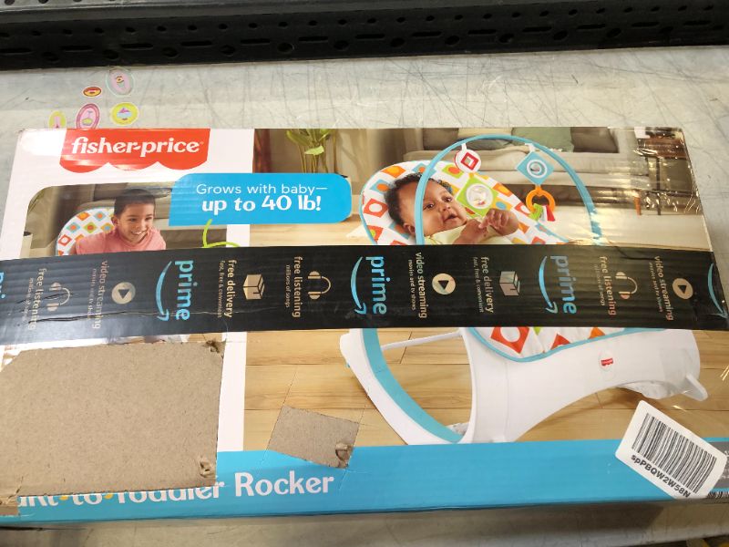 Photo 2 of Fisher Price Infant to Toddler Rocker - Geo Diamonds