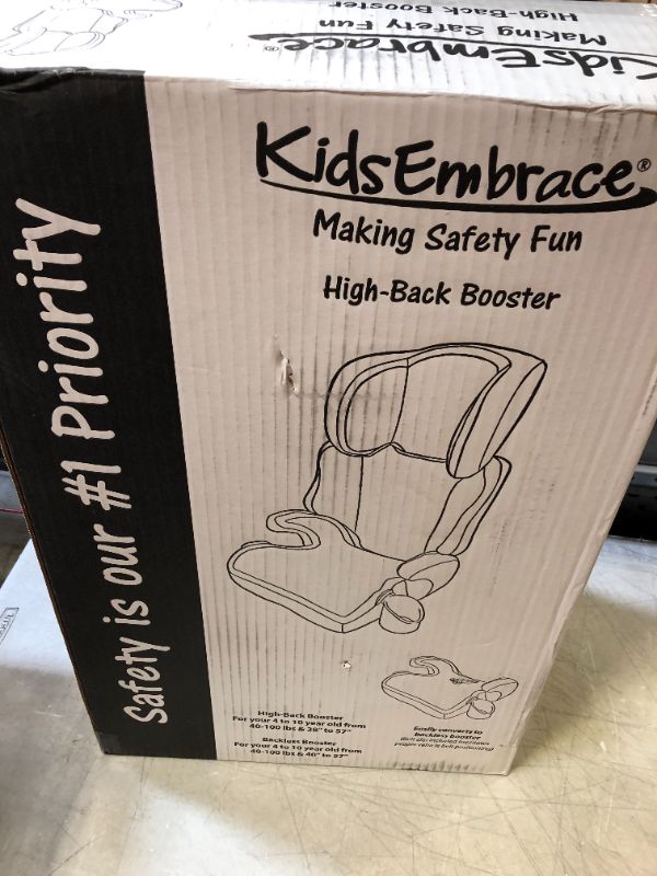 Photo 1 of KidsEmbrace Marvel Ultimate Spider-Man High Back Booster Car Seat