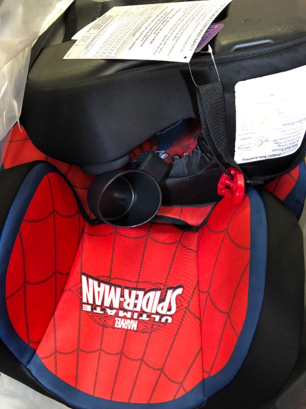 Photo 1 of KidsEmbrace Marvel Ultimate Spider-Man High Back Booster Car Seat