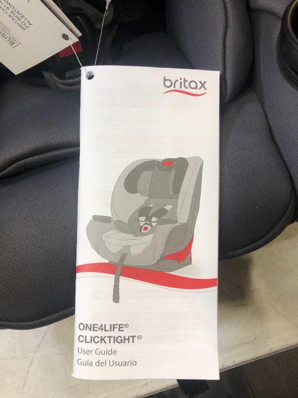 Photo 6 of Britax One4Life ClickTight All-In-One Car Seat – Infant, Convertible, Booster – 5 to 120 Pounds, Cool Flow Moisture Wicking Fabric, Cool N Dry Charcoal