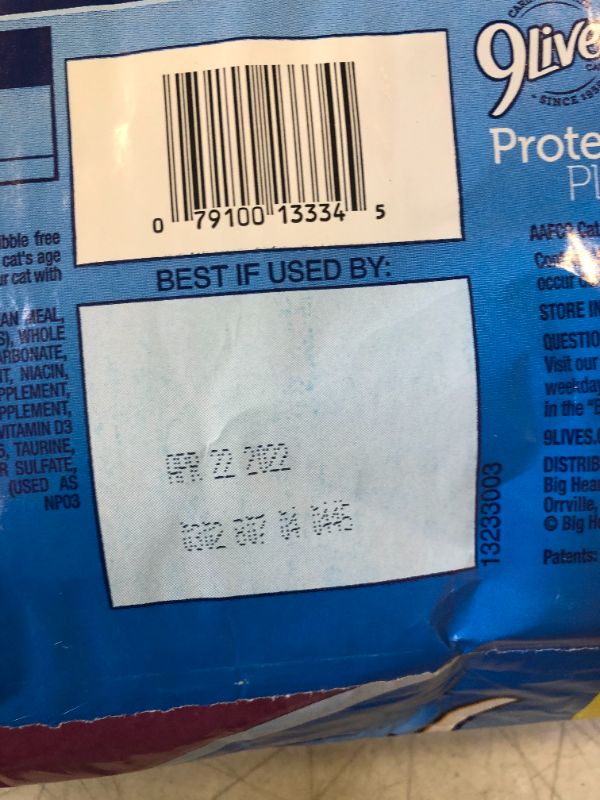 Photo 4 of 9Lives Protein Plus Dry Cat Food Bonus Bag, 13.2-Pound---BEST BY APRIL 22 2022---
