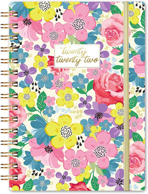 Photo 1 of 2022 Planner - 2022 Weekly Monthly Planner , 6.4" x 8.5", Jan. 2022 - Dec. 2022-12 Months Planner, Flexible Hardcover with Inner Pocket, Marked Tab---SET OF 3---