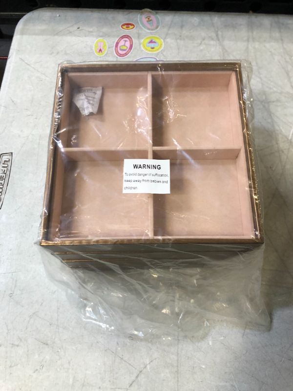 Photo 1 of ABO Gear Stackable Jewelry Box Jewelry Organizer Jewelry Trays - Set of 4 - Bronze
