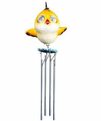 Photo 1 of Bo-Toys Solar Powered Bird Wind Chime Outdoor LED Garden Light Decor

