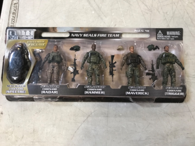 Photo 1 of Elite Force Navy Seals Fire Team 5 Action Figure Set