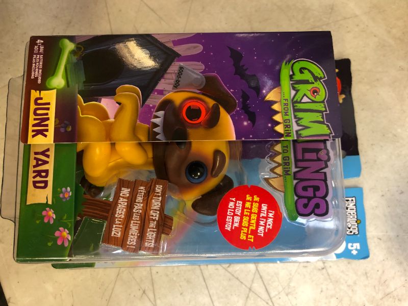 Photo 2 of Grimlings - Pug - Interactive Animal Toy - By Fingerlings

