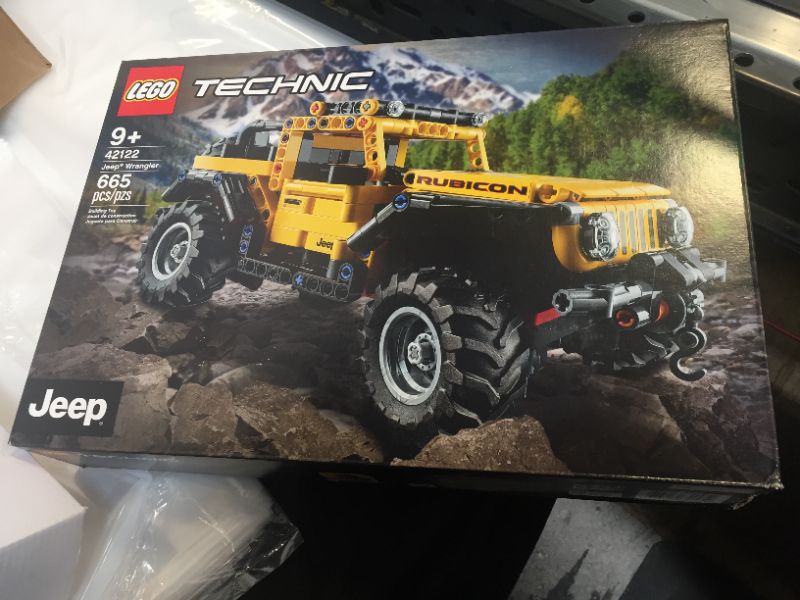 Photo 2 of LEGO Technic Jeep Wrangler 42122; an Engaging Model Building Kit for Kids Who Love High-Performance Toy Vehicles, New 2021 (665 Pieces)
