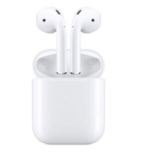 Photo 1 of Apple AirPods (2nd Generation) MV7N2AM/a with Charging Case - Stereo - Wireless - Bluetooth - Earbud - Binaural - in-ear
