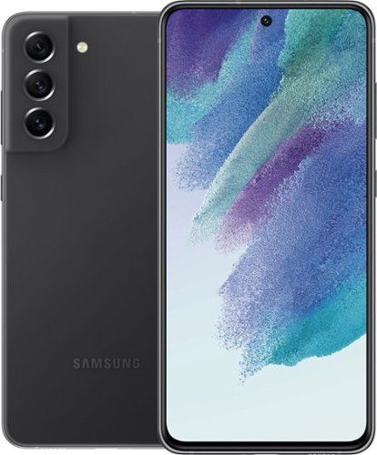 Photo 1 of Samsung Galaxy S21 FE 5G Cell Phone, Factory Unlocked Android Smartphone, 128GB, 120Hz Display, Pro Grade Camera, All Day Intelligent Battery, US Version, Graphite
