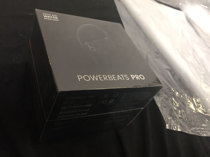 Photo 2 of Powerbeats Pro Wireless Earbuds - Apple H1 Headphone Chip, Class 1 Bluetooth Headphones, 9 Hours of Listening Time, Sweat Resistant, Built-in Microphone - Black
