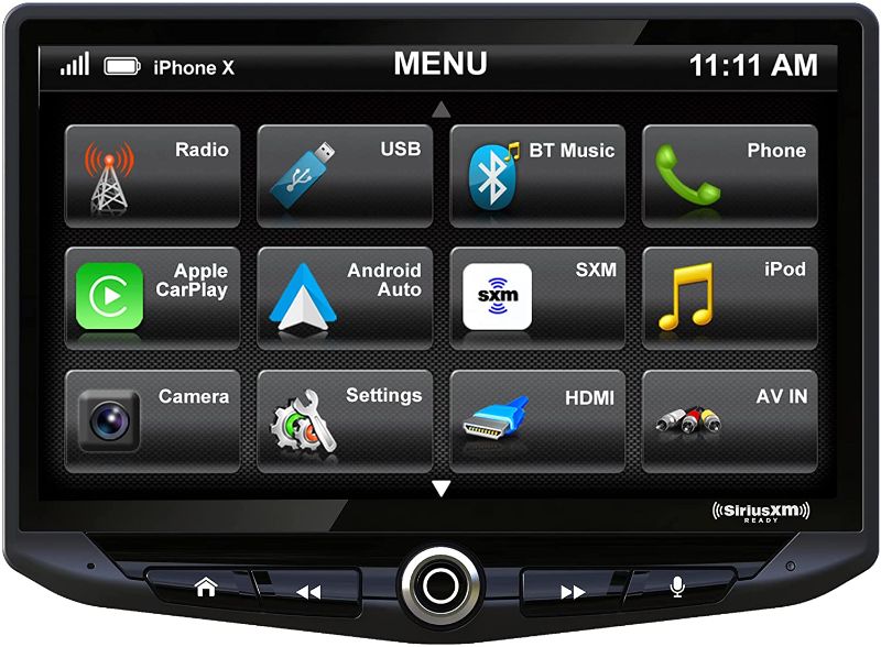 Photo 1 of STINGER HEIGH10 10” Universal Multimedia Car Stereo Head Unit, Apple CarPlay, Android Auto, SiriusXM Ready, Bluetooth, GPS Navigation, TOSLINK Audio Output & HDMI Input (UN1810)

