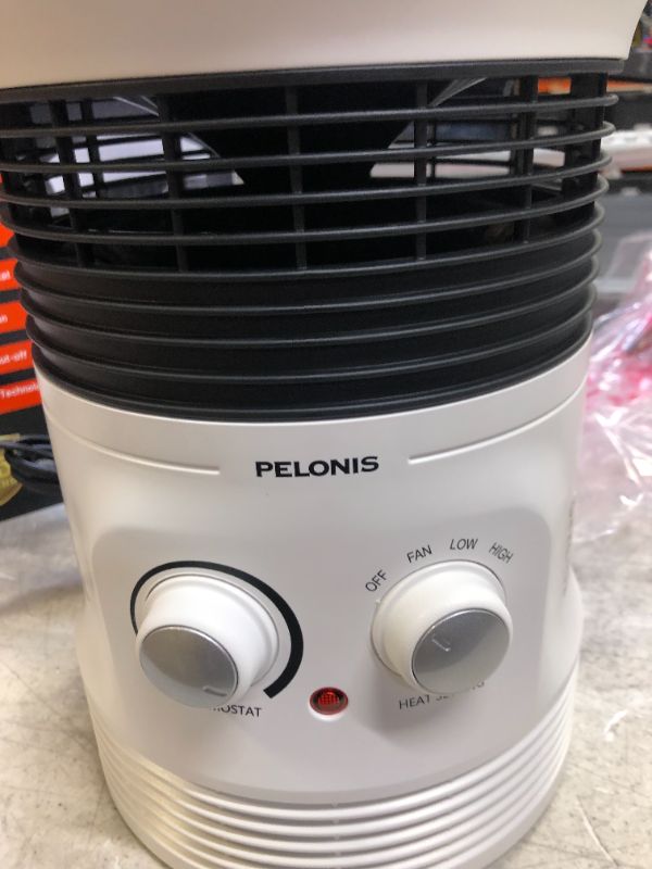 Photo 1 of PELONIS PH-17P 1500W Fast Heating, Programmable Thermostat, Easy Control, Widespread Oscillation, Over Heating Tip-Over Switch Protection, 360-Degree Surround Fan Forced Heater